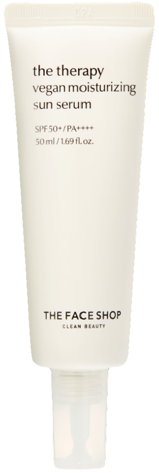 The Face Shop The Therapy Vegan Moisturizing Sun Serum