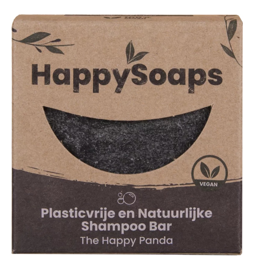 The Happy Soaps Panda Shampoo Bar