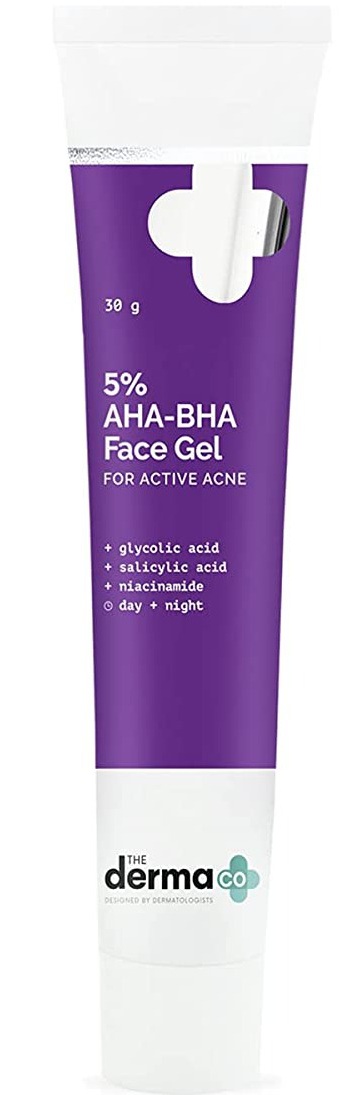The derma CO 5% AHA BHA Face Gel