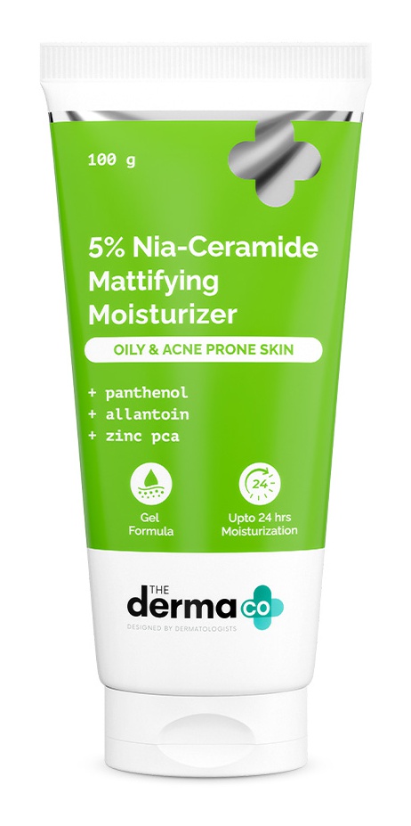 The derma CO 5% Nia-ceramide Mattifying Moisturizer