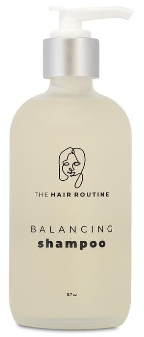 The hair routine Balancing Shampoo