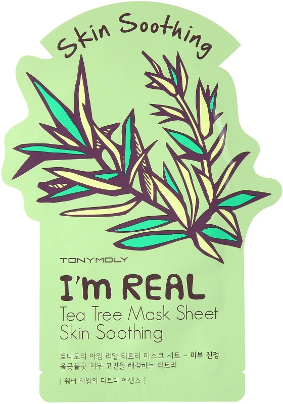 TonyMoly I'M Real Tea Tree Mask Sheet - Skin Soothing