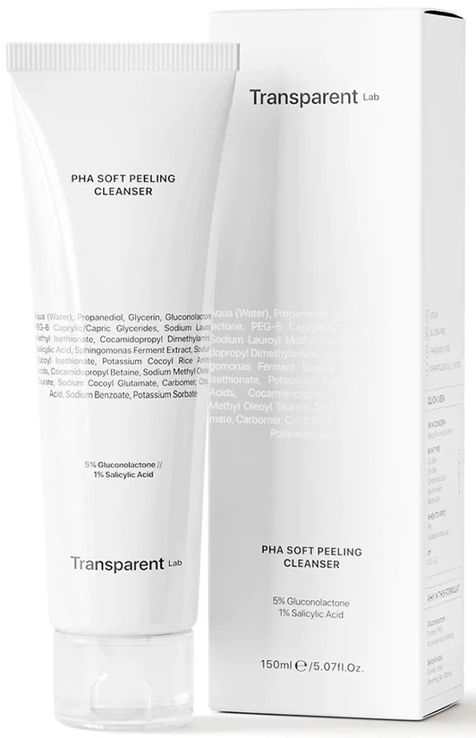 Transparent lab PHA Soft Peeling Cleanser
