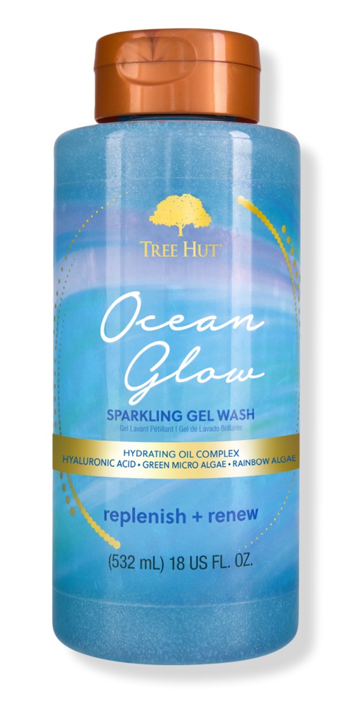 Tree Hut Ocean Glow Hydrating Foaming Gel Body Wash