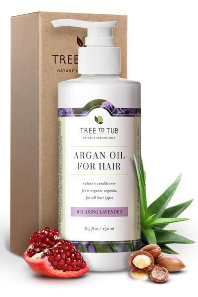 Tree to Tub Argan Oil Condition Relaxing Lavendar