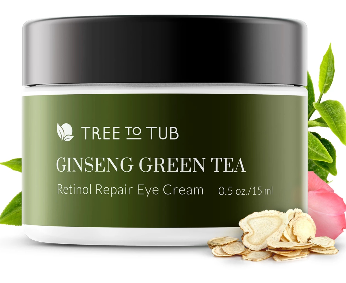 Tree to Tub Ginseng Green Tea Night Cream With Retinol & Hyaluronic Acid