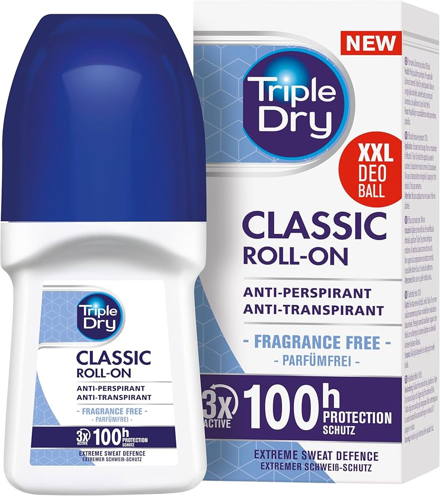 Triple dry Classic Roll On 100h