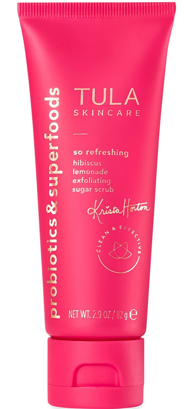 Tula So Refreshing Hibiscus Lemonade Exfoliating Sugar Scrub