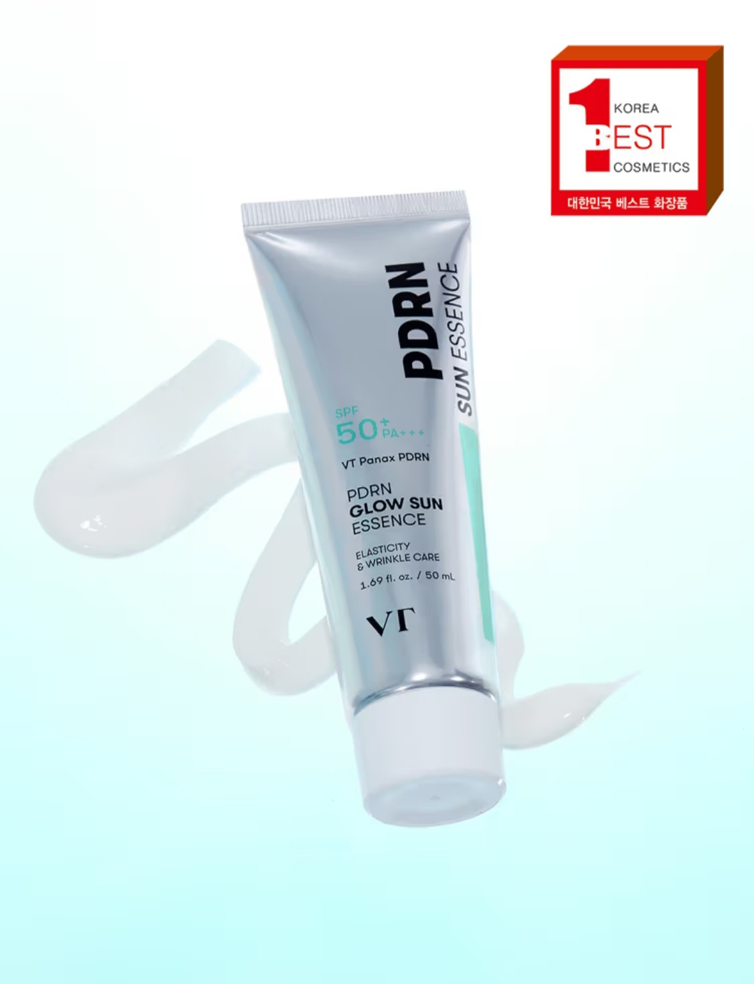 VT Cosmetics PDRN Glow Essence SPF50+ PA+++