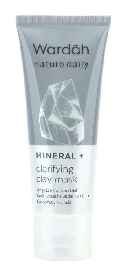 Wardah Nature Daily Mineral+ Clarifying Clay Mask