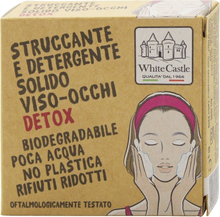 White Castle Detox Solid Make-up Remover And Face Cleanser
