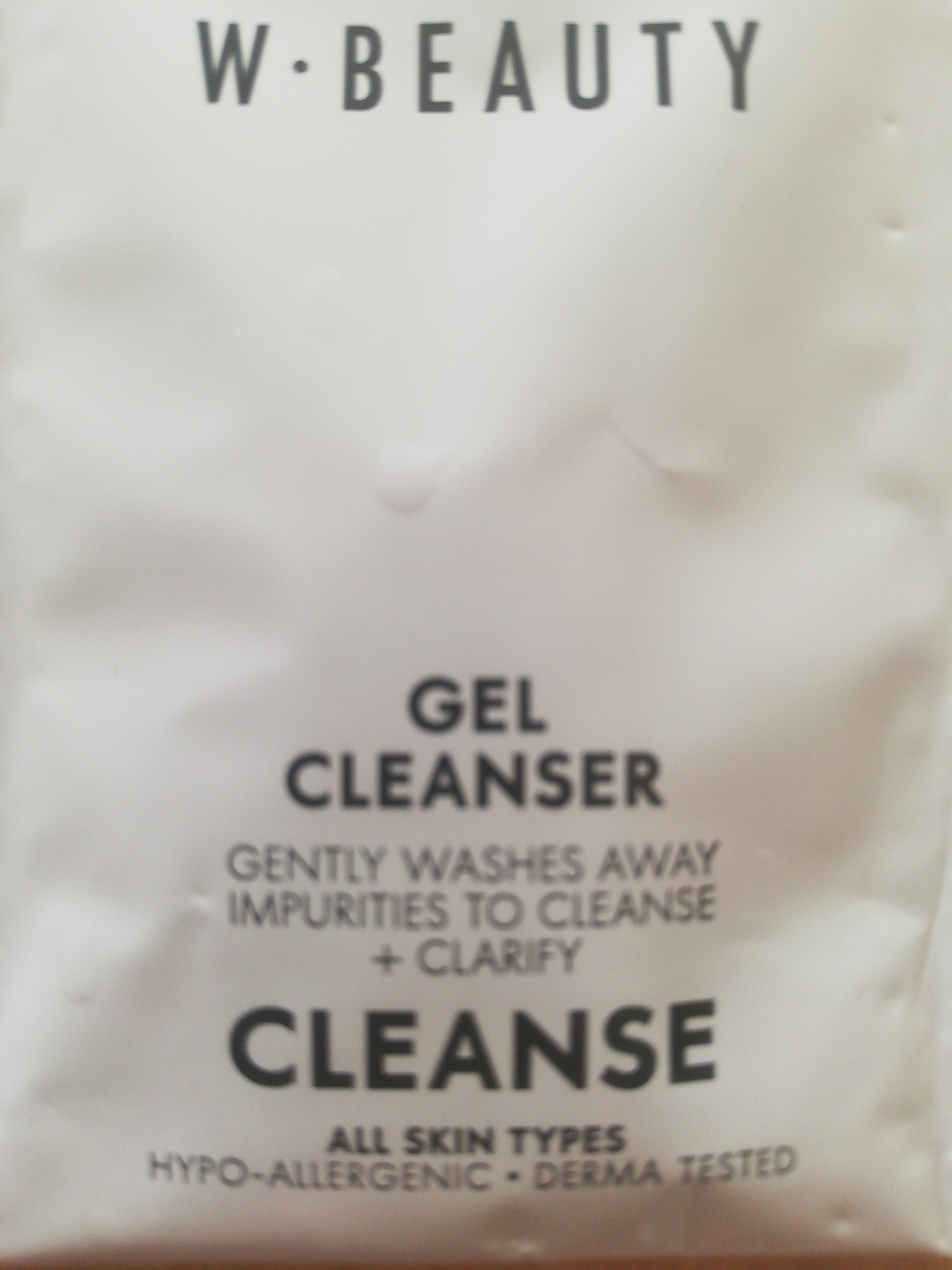 Woolworths Gel Cleanser