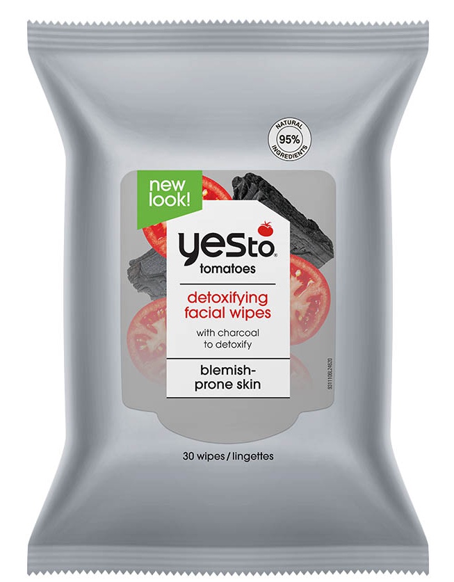 Yes To Detoxifying Facial Wipes