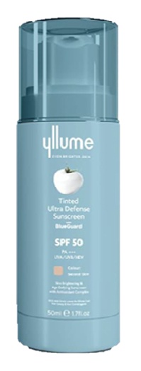 Yllume Tinted Ultra Defense Sunscreen With Blueguard