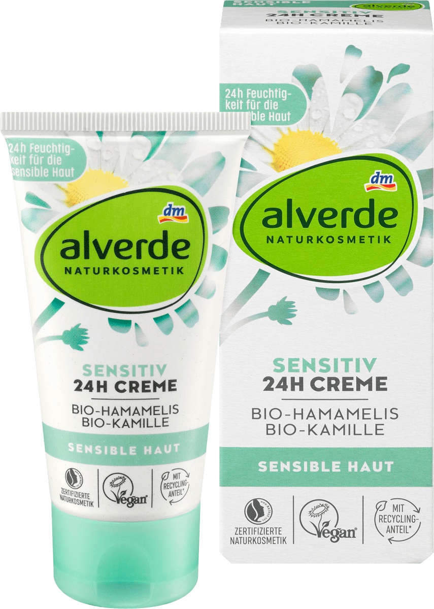 alverde Sensitiv 24H Creme