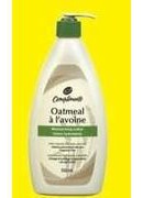 compliments Oatmeal Moisturizing Lotion