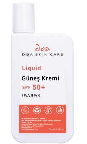 doa kozmetik Liquid SPF 50 Sunscreen