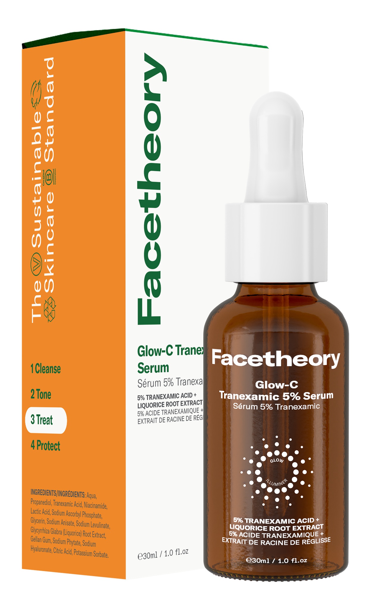 facetheory Glow-c Tranexamic 5% Serum