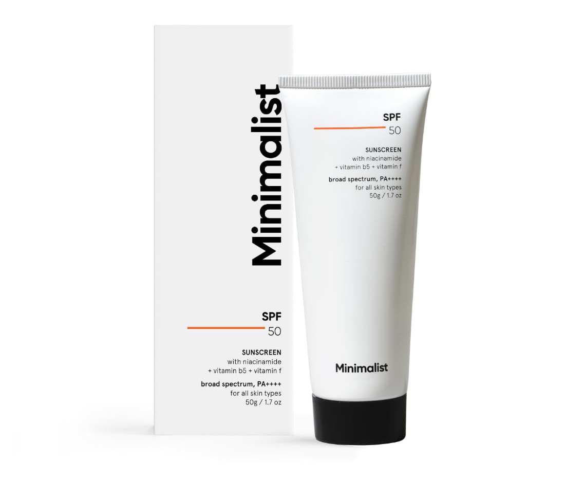 minimalist Sunscreen SPF50