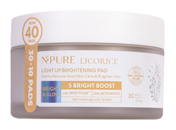 n'pure Licorice Light Up Brightening Pad