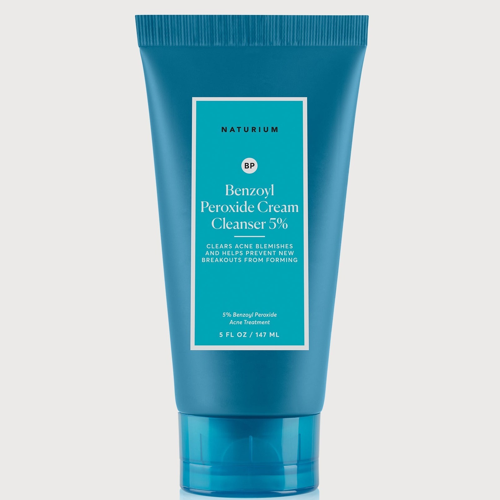naturium Benzoyl Peroxide Cream Cleanser 5%