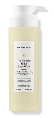 naturium The Revealer Sulfur Body Wash
