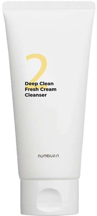 numbuzin No. 2 Deep Clean Fresh Cream Cleanser